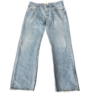 Levi’s 501 Vintage‎ Men’s Button Fly 2000’s Y2K Straight Leg Jeans Size 36X32